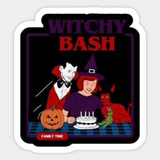 Witchy Bash Sticker